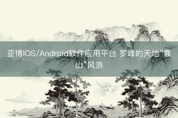 亚博IOS/Android软件应用平台 罗峰的天地“靠山”风浪